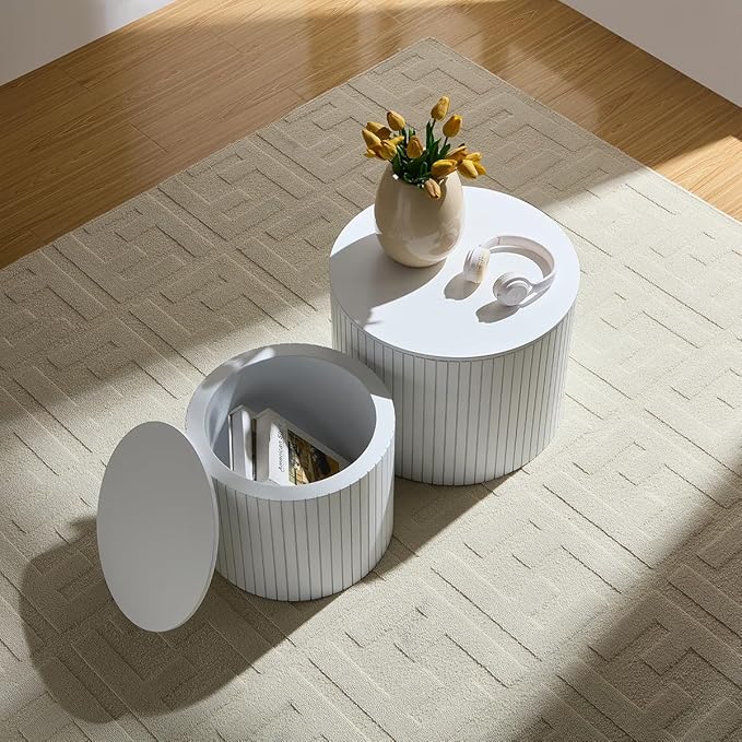 Nesting Coffee Table Set - Image 3